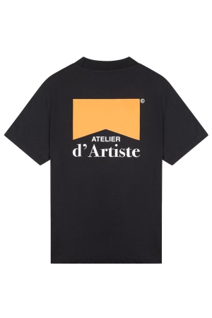 Croyez Homme Croyez Homme shirts en tops Print T-shirts 929 black/orange