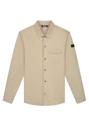 Malelions Malelions overhemden Overshirt 120 beige