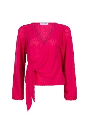 Lofty Manner Lofty Manner shirts en tops T-shirt Lange mouw 300 pink