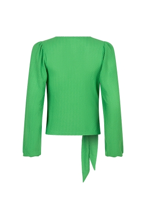 Lofty Manner Lofty Manner shirts en tops T-shirt Lange mouw 450 green