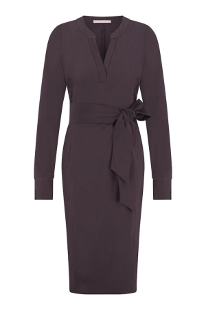 Studio Anneloes Studio Anneloes jurken Jurk 8600 aubergine