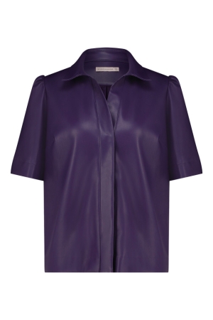 Studio Anneloes Studio Anneloes blouses Blouse 3800 deep purple