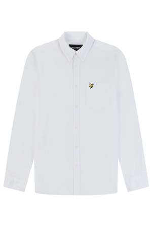 Lyle & Scott Lyle & Scott overhemden Overhemd 626 white