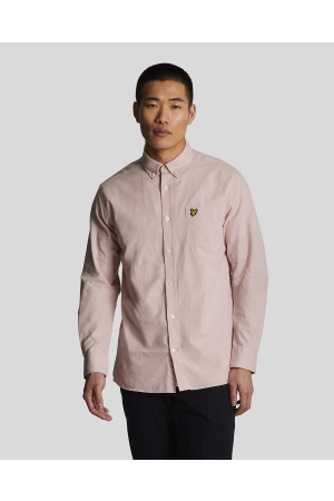 Lyle & Scott Lyle & Scott overhemden Overhemd w488 light pink