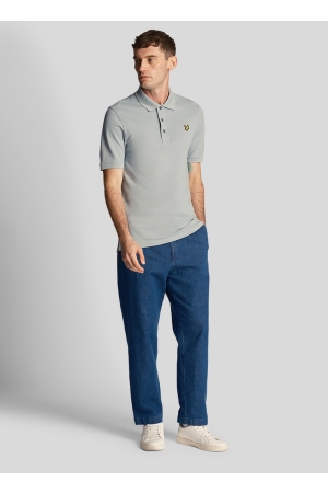 Lyle & Scott Lyle & Scott shirts en tops Poloshirts a19 slate blue