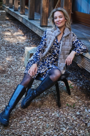 Elvira Casuals Elvira Casuals jurken Jurk 21 blue