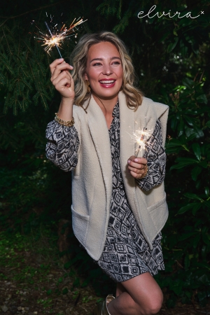 Elvira Casuals Elvira Casuals vesten Gilets 796 ecru