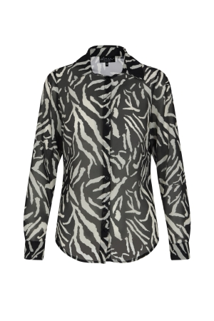 Elvira Casuals Elvira Casuals blouses Blouse 941 zebra print