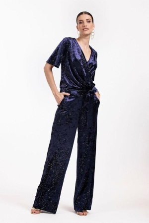Studio Anneloes Studio Anneloes broeken Jumpsuit 3800 deep purple