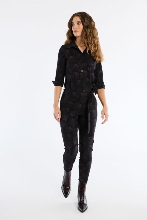 Studio Anneloes Studio Anneloes broeken Jumpsuit 9086 black/aubergine