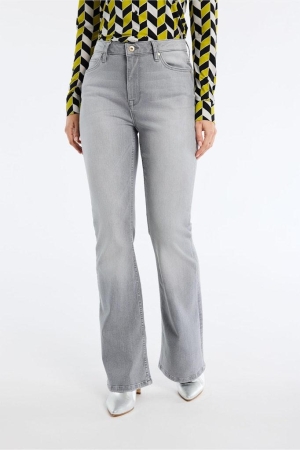 Studio Anneloes Studio Anneloes jeans Flare 9100 light grey