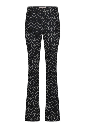 Studio Anneloes Studio Anneloes broeken Flared 9014 black/kit