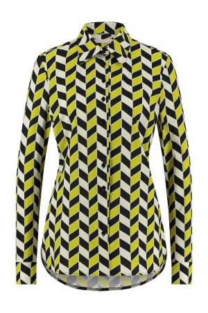 Studio Anneloes Studio Anneloes blouses Blouse 9029 black/lime 9029 black/lime Studio Anneloes Studio Anneloes blouses Blouse 9029 black/lime 9029 black/lime