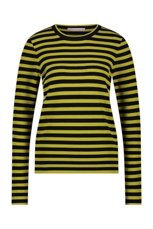 Studio Anneloes Studio Anneloes truien Trui 9029 black/lime
