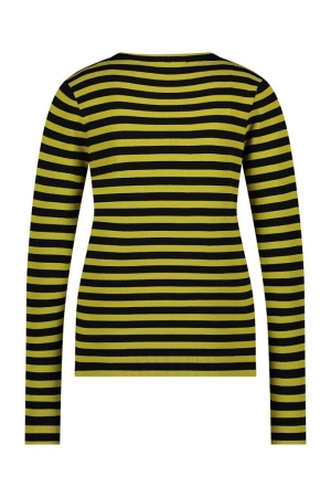 Studio Anneloes Studio Anneloes truien Trui 9029 black/lime