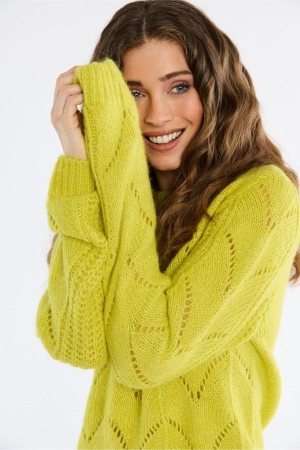 Studio Anneloes Studio Anneloes truien Trui 2900 lime