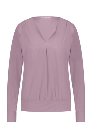 Studio Anneloes Studio Anneloes shirts en tops T-shirt Lange mouw 4700 grape