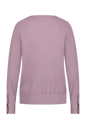 Studio Anneloes Studio Anneloes shirts en tops T-shirt Lange mouw 4700 grape
