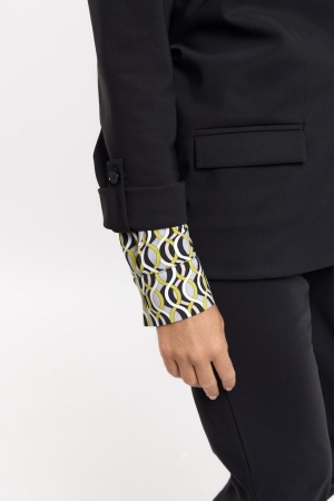 Studio Anneloes Studio Anneloes blouses Blouse 9029 black/lime