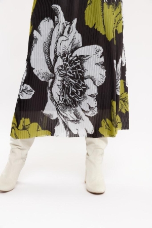 Studio Anneloes Studio Anneloes rokjes 9029 black/lime