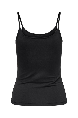Only Only shirts en tops Tops en Singlets black