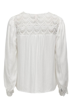 Only Only blouses Blouse cloud dancer