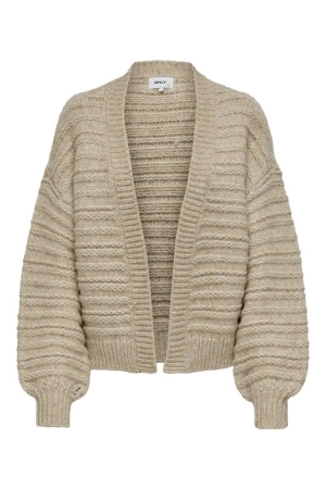 Only Only vesten Vest irish cream melange