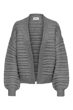 Only Only vesten Vest medium grey melange