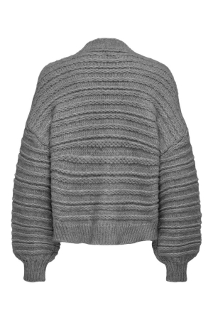 Only Only vesten Vest medium grey melange