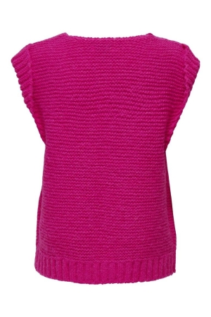 Only Only vesten Gilets fuchsia purple