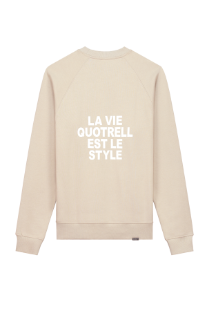 Quotrell Quotrell sweaters 8993 oat/off white