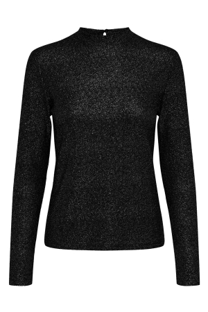 Only Only shirts en tops T-shirt Lange mouw black black Black Black