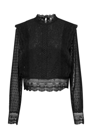 Only Only shirts en tops T-shirt Lange mouw black Black Only Only shirts en tops T-shirt Lange mouw black Black