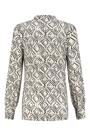 Helena Hart Helena Hart shirts en tops T-shirt Lange mouw sand