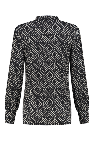 Helena Hart Helena Hart shirts en tops T-shirt Lange mouw zwart