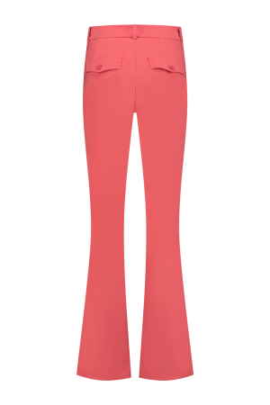 Helena Hart Helena Hart broeken Flared abrikoos