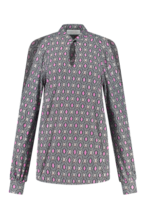 Helena Hart Helena Hart shirts en tops T-shirt Lange mouw pink