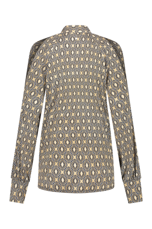 Helena Hart Helena Hart shirts en tops T-shirt Lange mouw sand