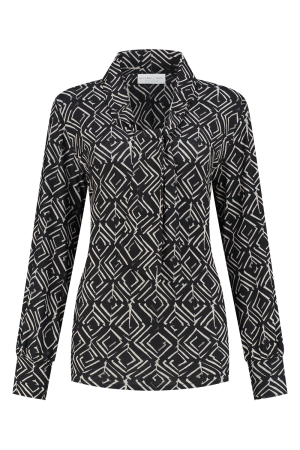 Helena Hart Helena Hart shirts en tops T-shirt Lange mouw zwart