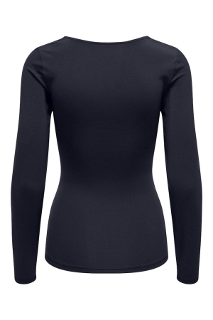 Only Only shirts en tops T-shirt Lange mouw night sky