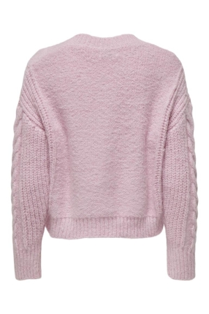 Only Only vesten Vest pink lady