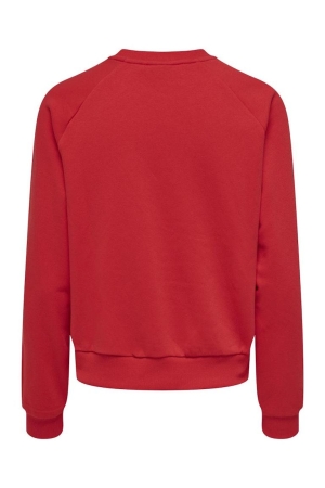 Only Only sweaters Sweater poppy red detroit