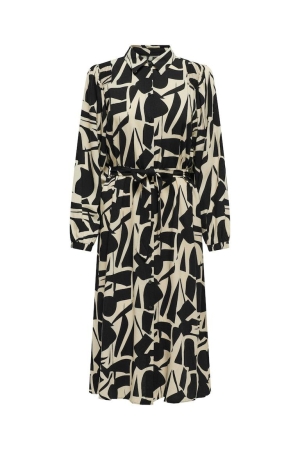 Only Only jurken Jurk black city graphic