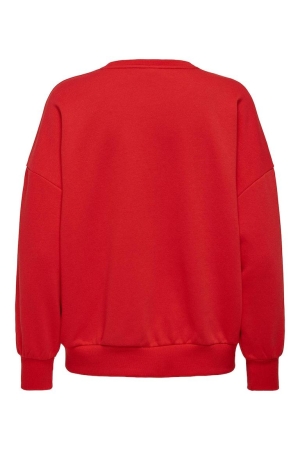 Only Only sweaters Sweater flame scarlet newport