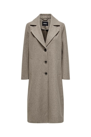 Only Only jassen Winterjassen cinder melange