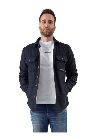 Miracle of Denim  Miracle of Denim overhemden Overshirt navy