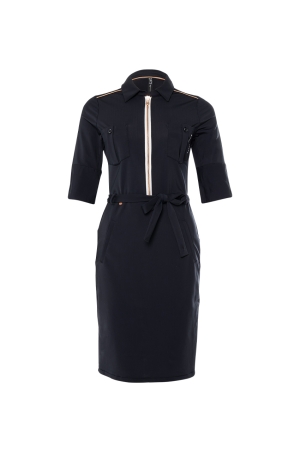 ZIP73 ZIP73 jurken Jurk 001 zwart