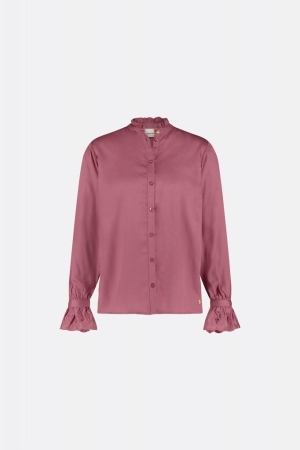 Fabienne Chapot Fabienne Chapot blouses Blouse 7319-uni dirty pink