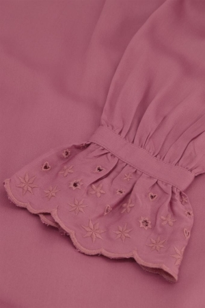 Fabienne Chapot Fabienne Chapot blouses Blouse 7319-uni dirty pink