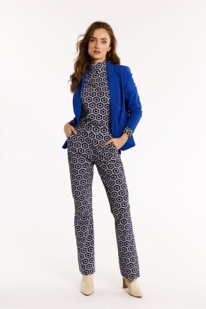 Studio Anneloes Studio Anneloes broeken Flared 1369 cappu/dark blue